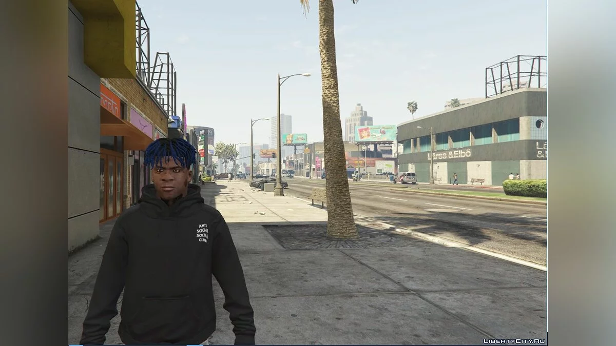 ASSC (Anti Social Social Club) Black Hoodie 1.0 / GTA 5