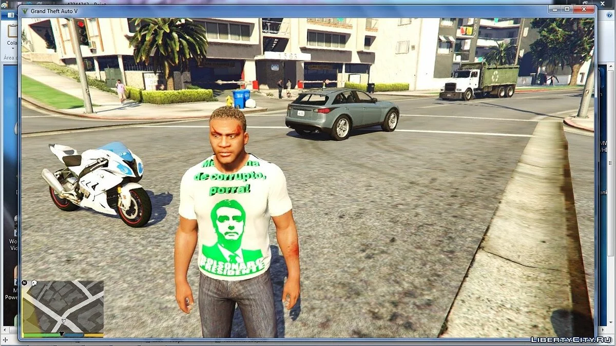 Camiseta Bolsonaro V 1.1 / GTA 5