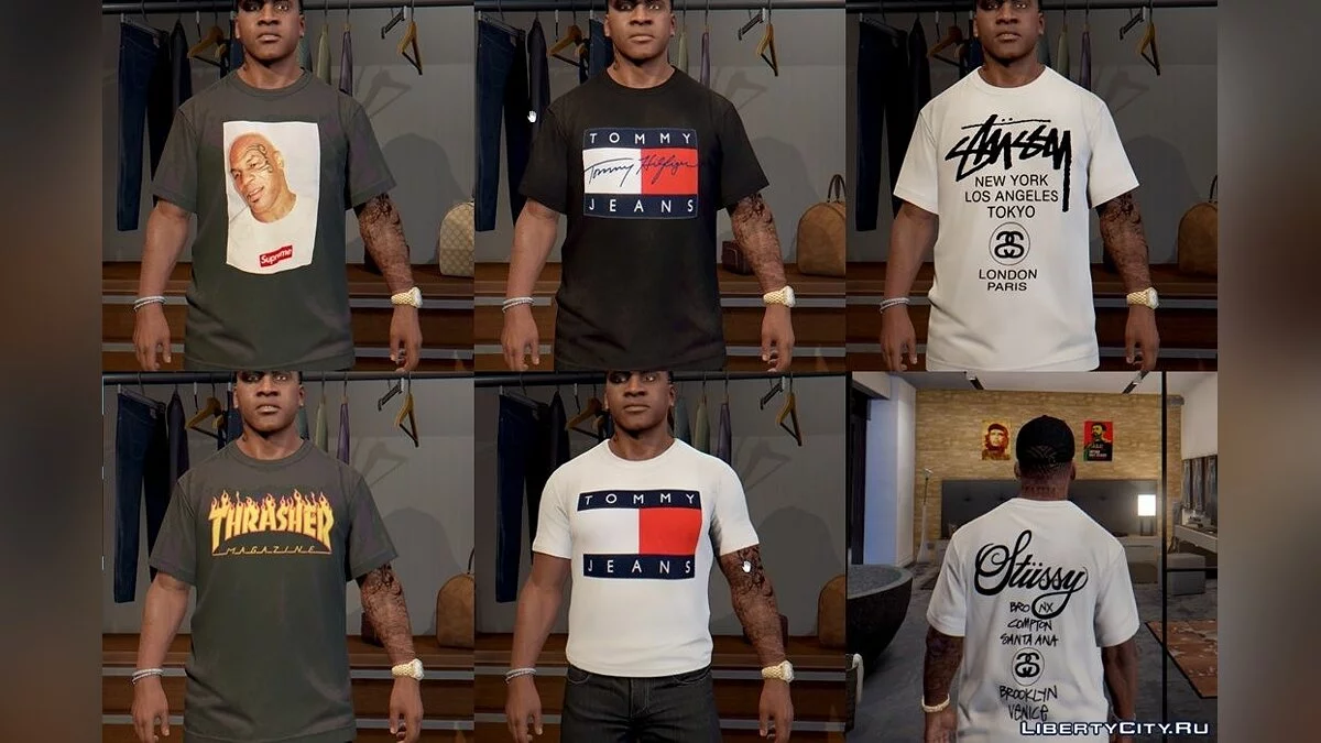 HQ) Luxury T-Shirt Packs 3.0 / GTA 5