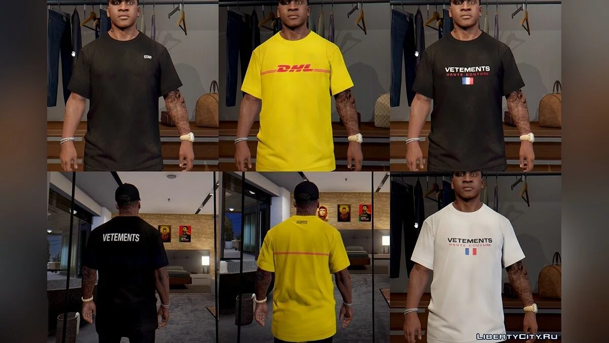 HQ) Luxury T-Shirt Packs 3.0 / GTA 5