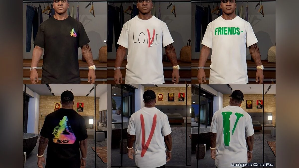 HQ) Luxury T-Shirt Packs 3.0 / GTA 5
