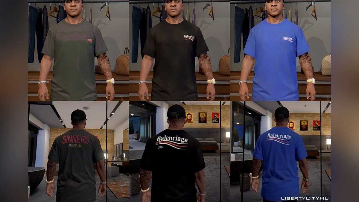 HQ) Luxury T-Shirt Packs 3.0 / GTA 5