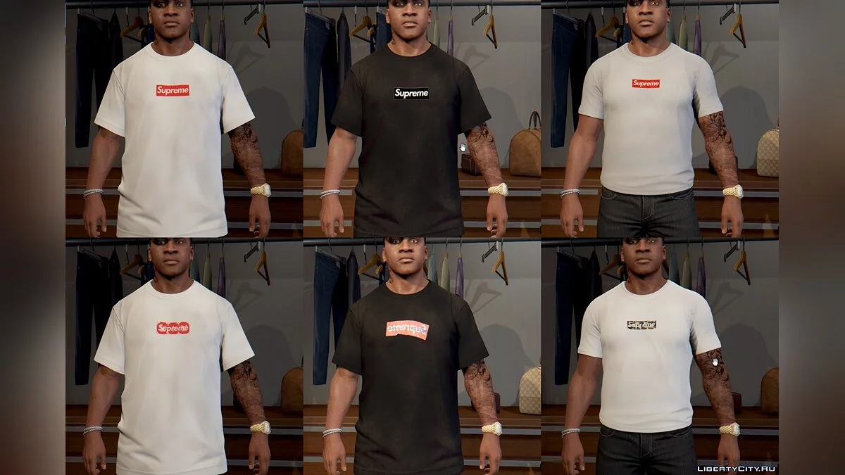 HQ) Luxury T-Shirt Packs 3.0 / GTA 5