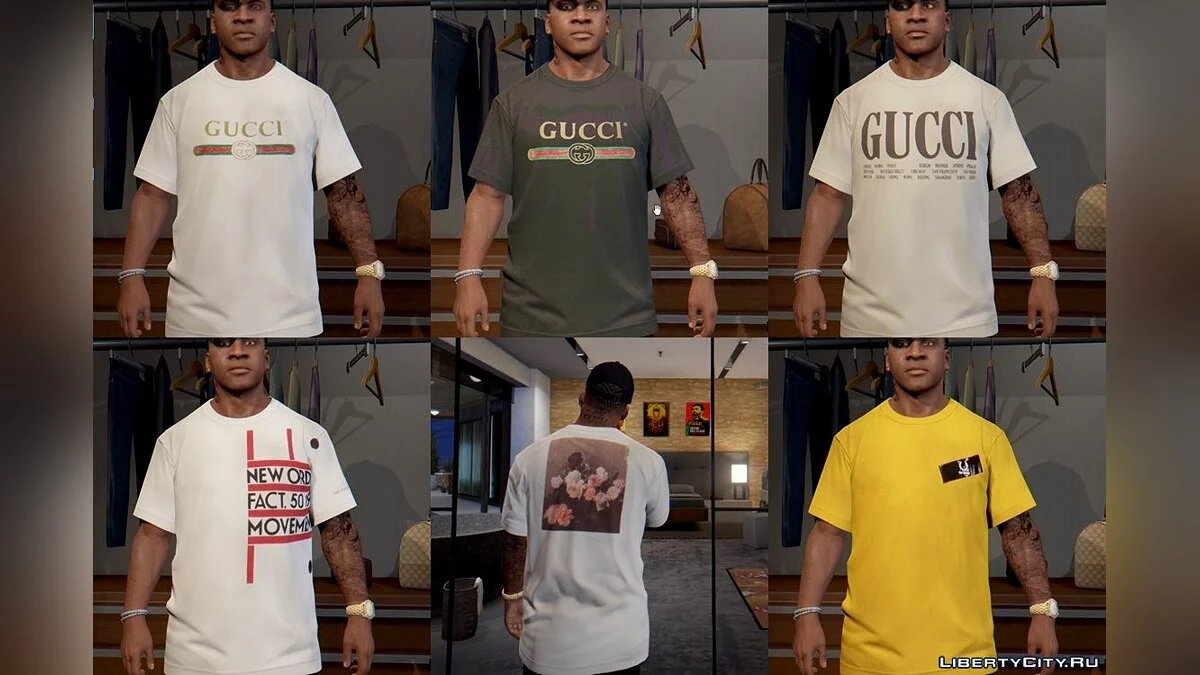 HQ) Luxury T-Shirt Packs 3.0 / GTA 5