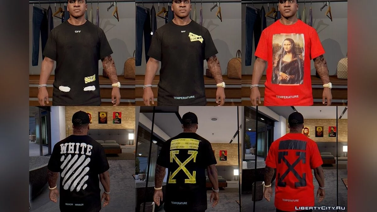 HQ) Luxury T-Shirt Packs 3.0 / GTA 5