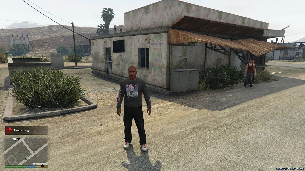 Lil Peep - Come Over When You're Sober Pt. 2 Exclusive merch Long Sleeve 1.0 / GTA 5