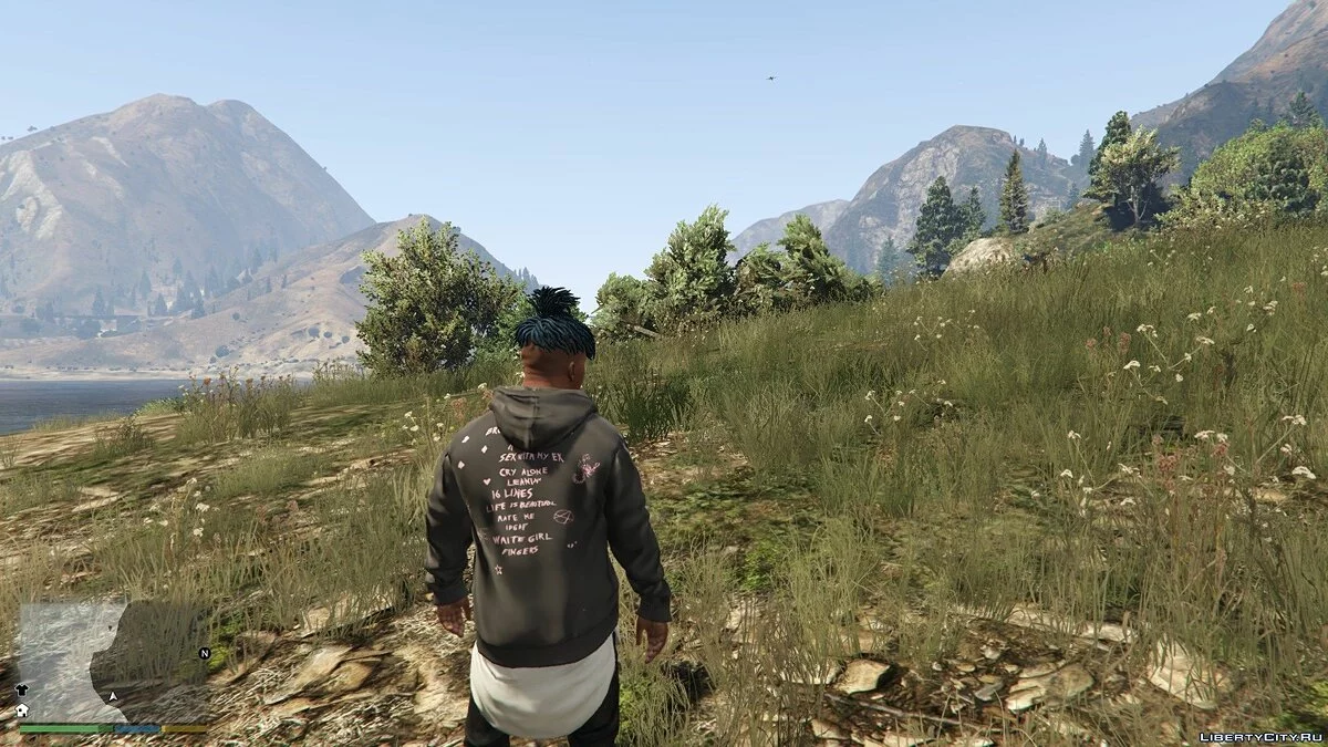 Lil Peep - Come Over When You're Sober Pt. 2 Exclusive merch Hoodie 1.0 / GTA 5