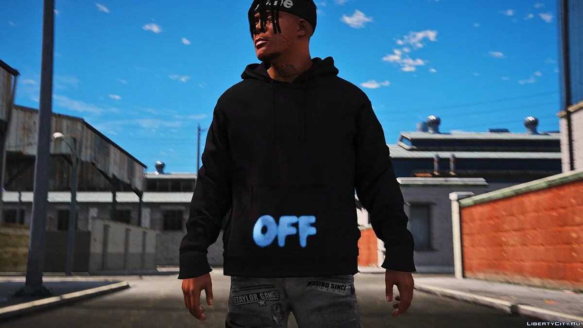 OFF WHITE hoodie pack 1.0 / GTA 5