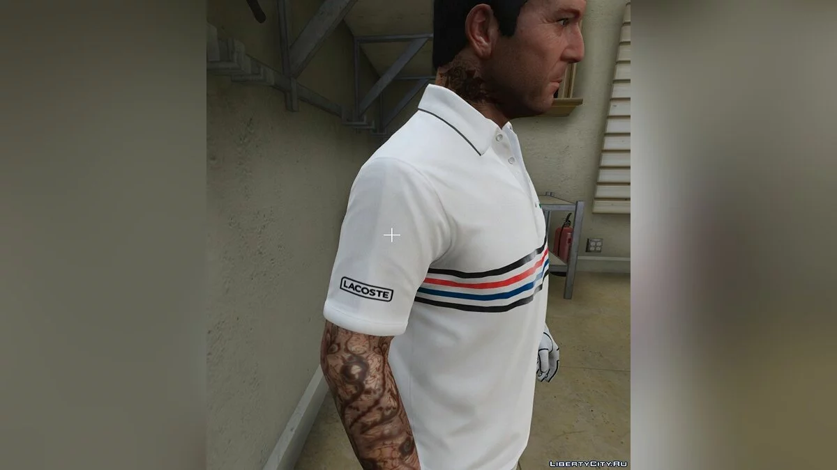 POLO LACOSTE SPORT MENS TENNIS IN TECHNICAL PACKAGE WITH COLORED BANDS 1.0 / GTA 5