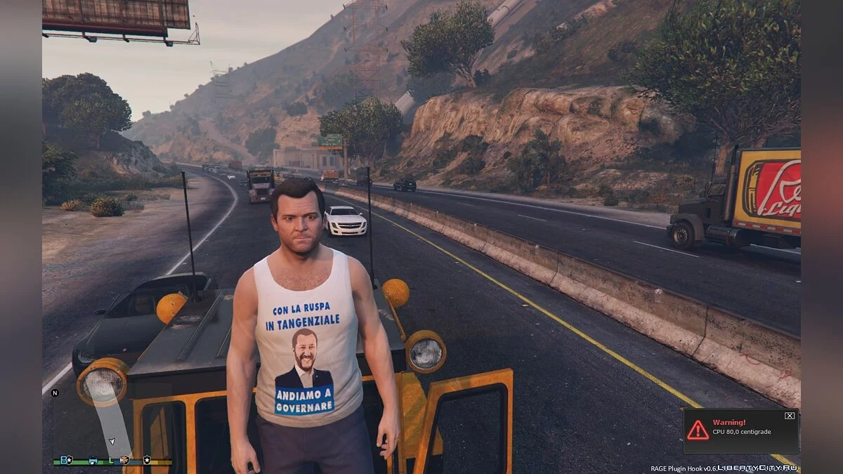Salvini e Movimento 5 stelle Tshirt - Italian political t-shirts 1.0.0 / GTA 5