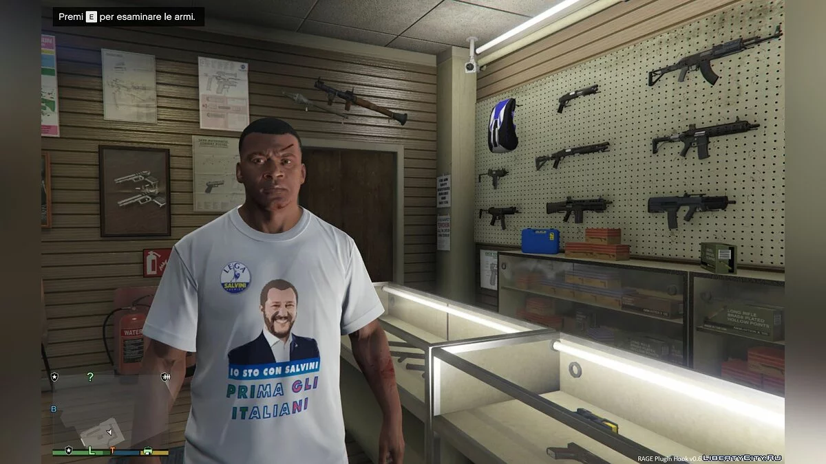 Salvini e Movimento 5 stelle Tshirt - Italian political t-shirts 1.0.0 / GTA 5