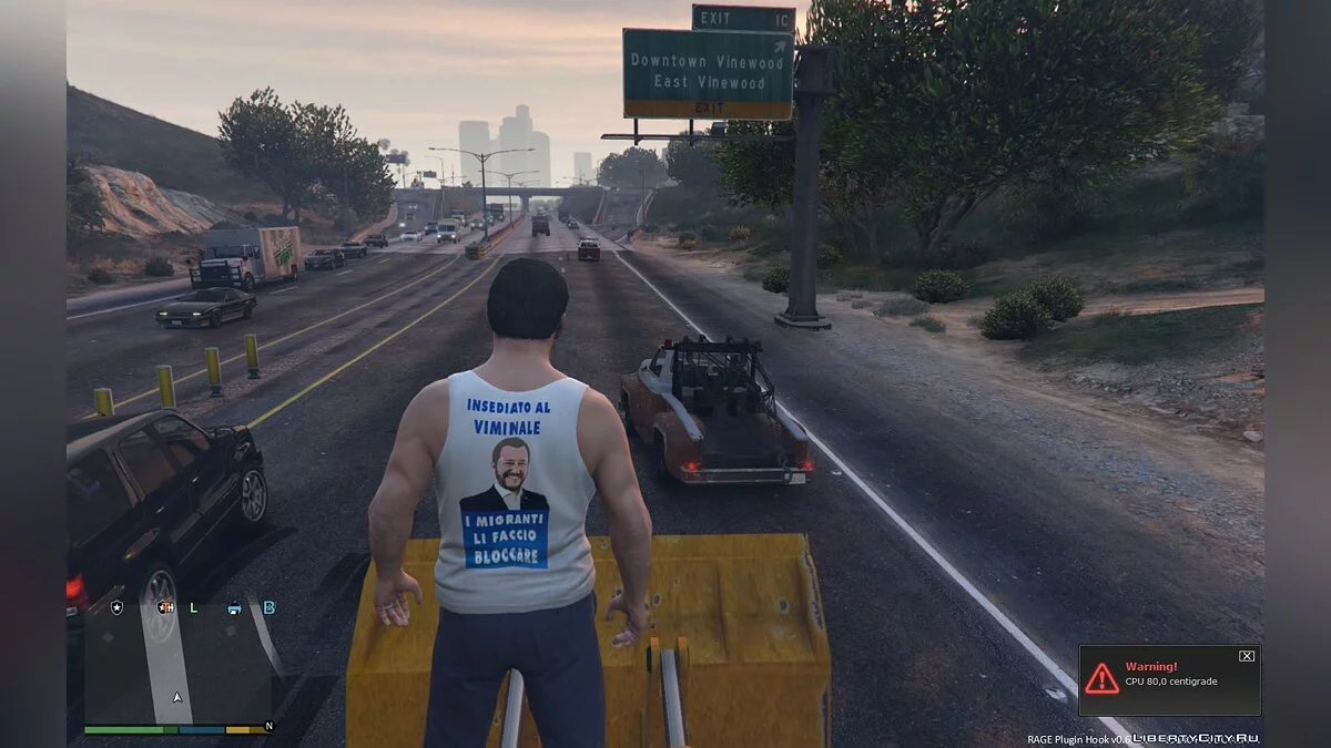 Salvini e Movimento 5 stelle Tshirt - Italian political t-shirts 1.0.0 / GTA 5