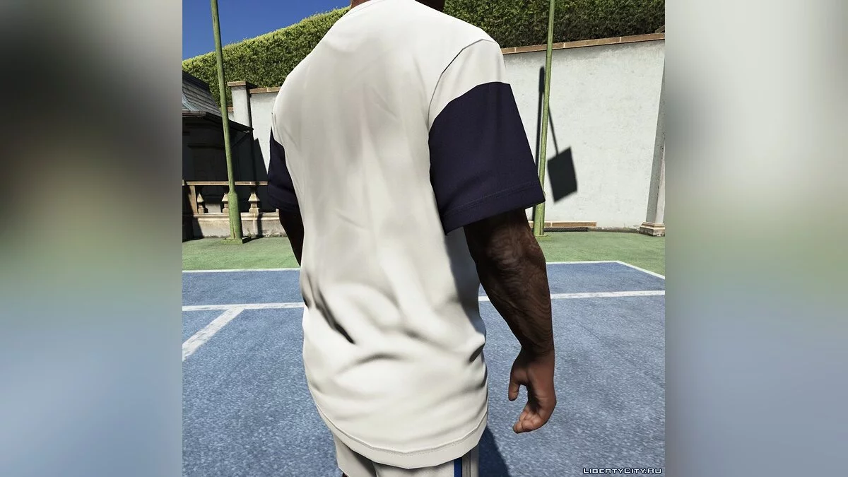T-SHIRT LACOSTE SPORT ROLAND GARROS EDITION 1.0 / GTA 5