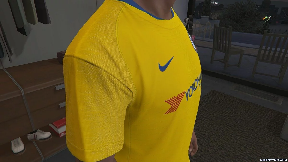 Chelsea F.C. 18-19 - Футболка фаната клуба Челси / GTA 5
