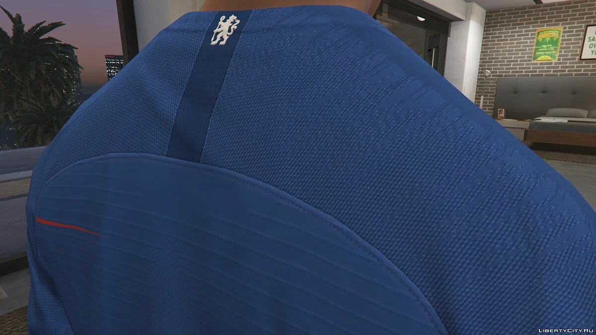 Chelsea F.C. 18-19 - Футболка фаната клуба Челси / GTA 5