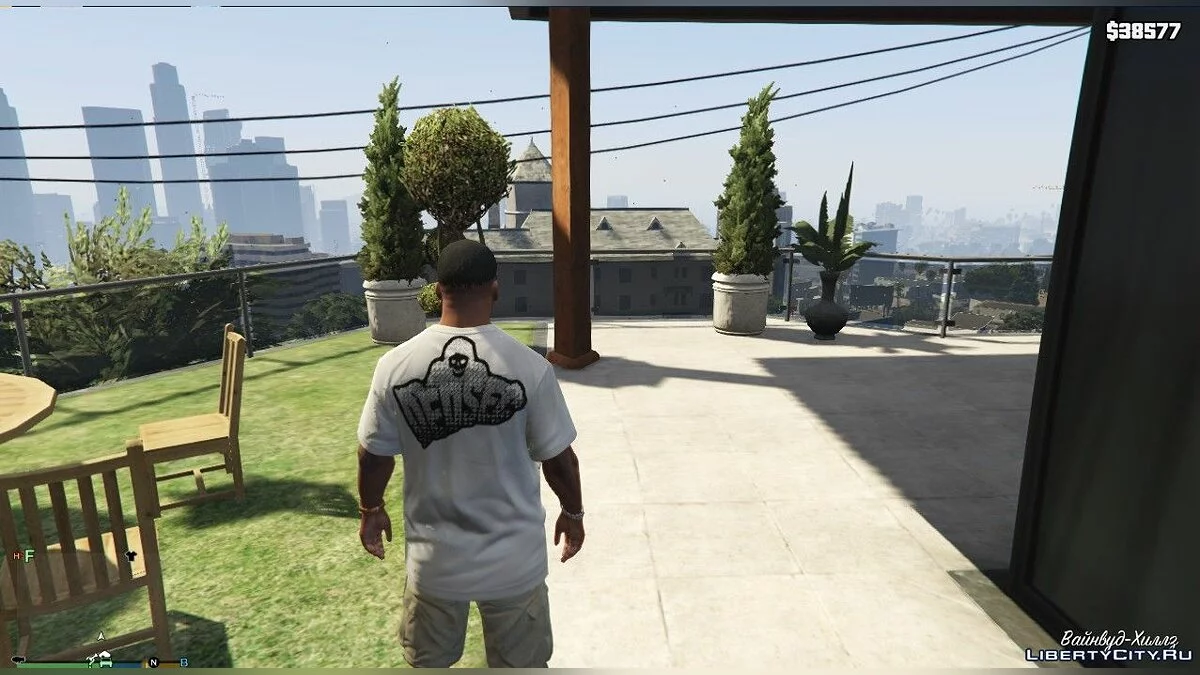 DEDSEC T-SHIRT 0.0.1 - Футболка для Франклина / GTA 5