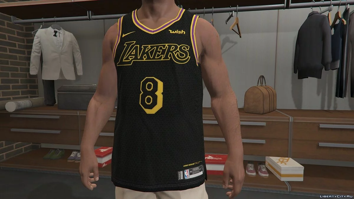 Los Angeles Lakers "Lore Series" - Баскетбольная майка / GTA 5