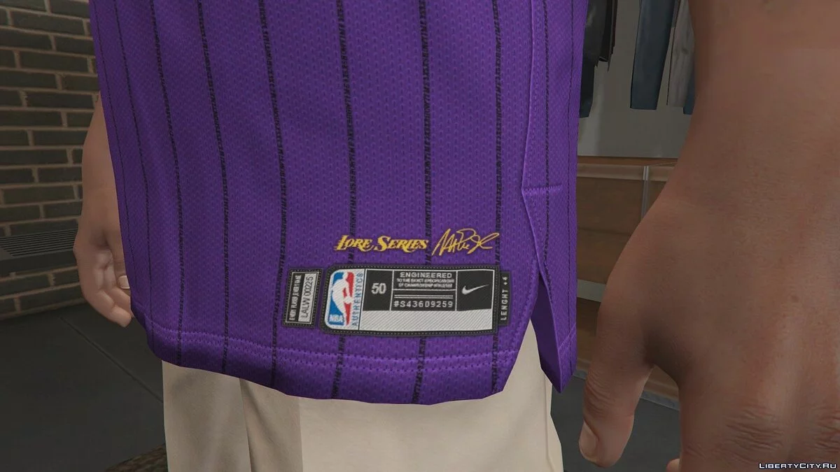 Los Angeles Lakers "Lore Series" - Баскетбольная майка / GTA 5