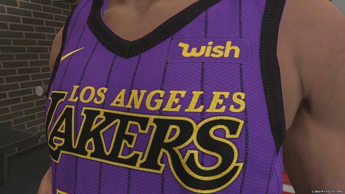 Los Angeles Lakers "Lore Series" - Баскетбольная майка / GTA 5