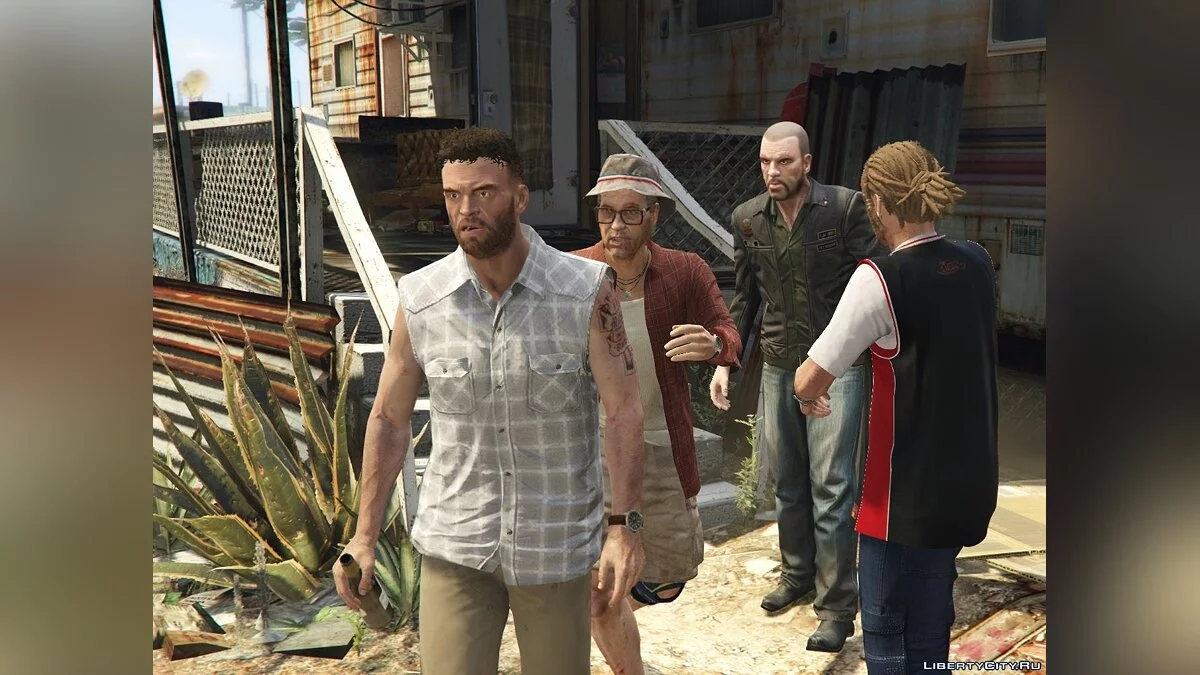 Новая рубашка без рукавов для Тревора / GTA 5