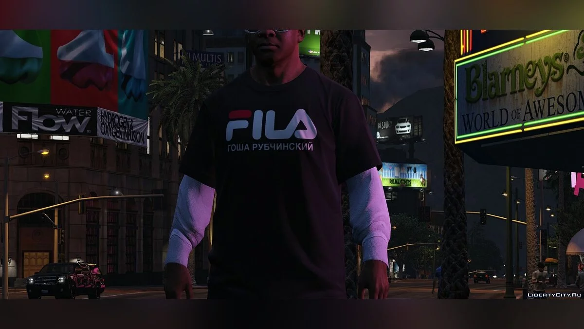 Новые футболки от Гоши Рубчинского / GTA 5