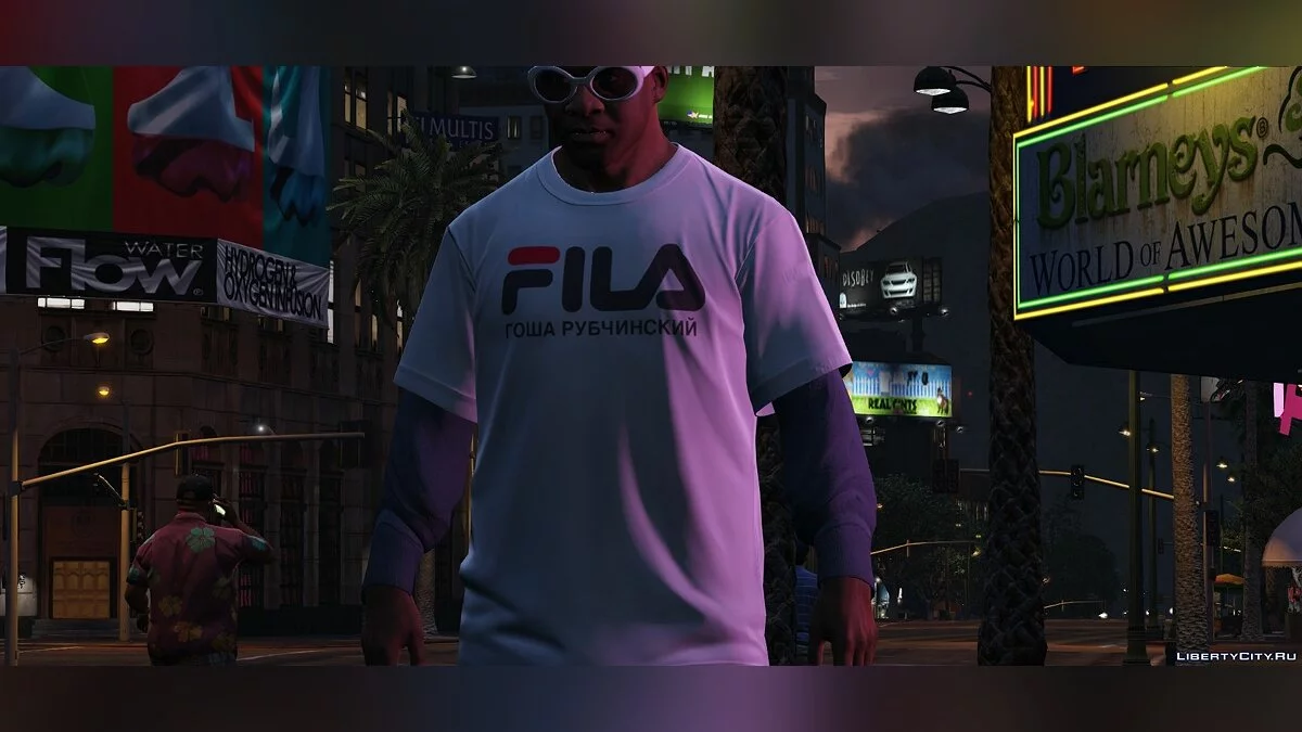 Новые футболки от Гоши Рубчинского / GTA 5