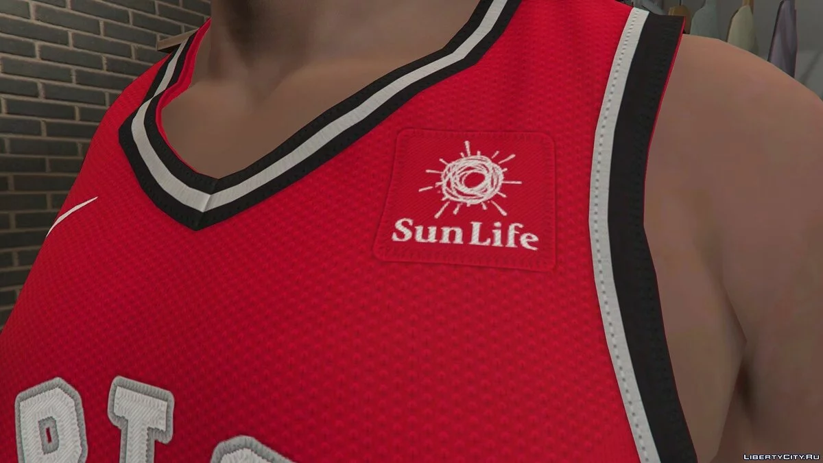 Toronto Raptors #7 - Новые баскетбольные майки для Франклина / GTA 5