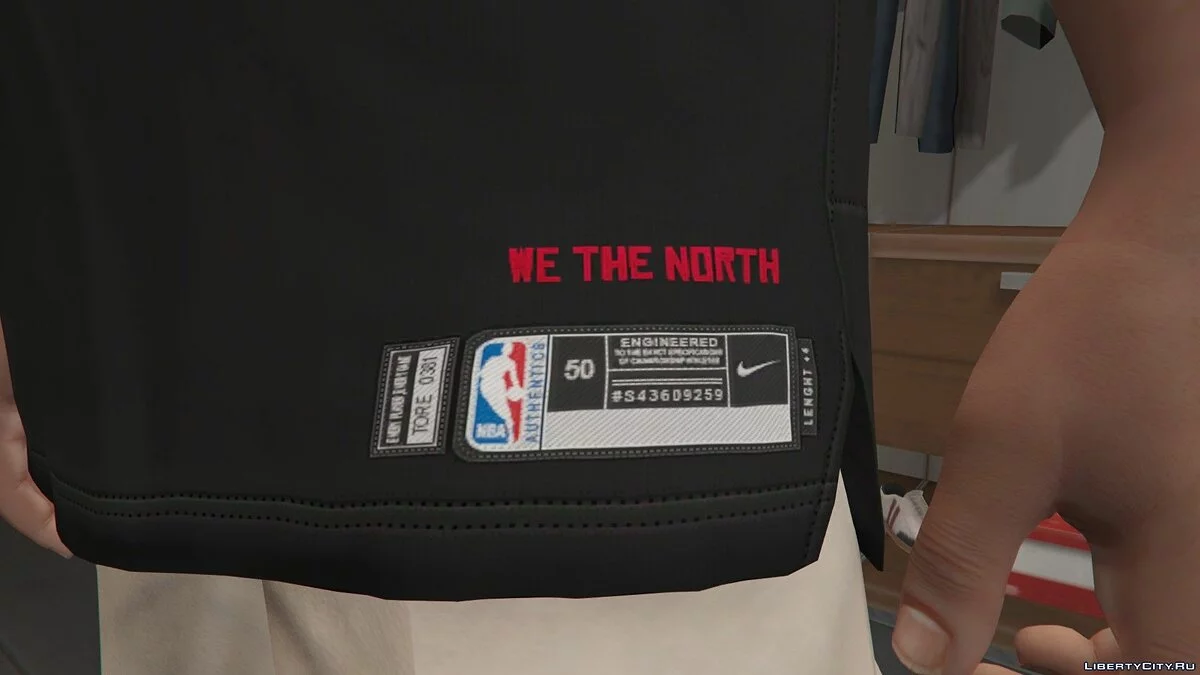 Toronto Raptors #7 - Новые баскетбольные майки для Франклина / GTA 5