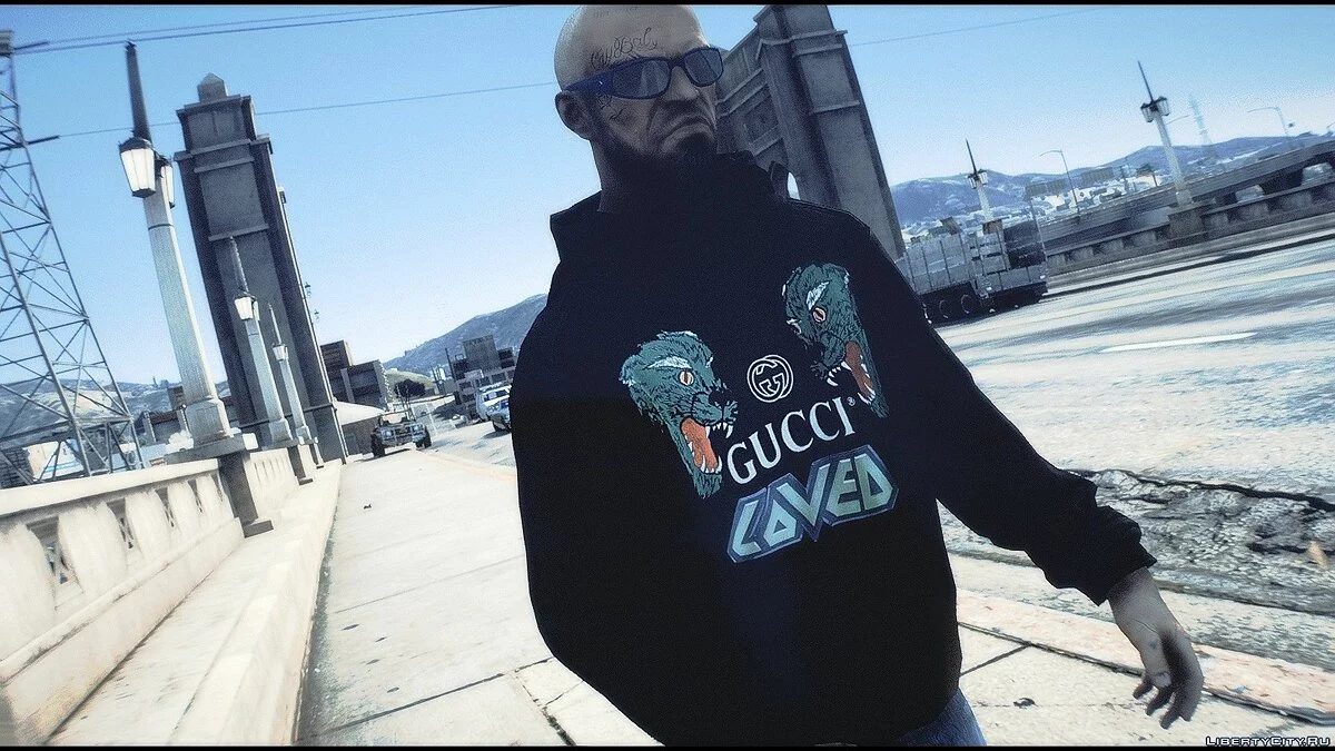 Gucci \&quot;Loved Panther\&quot; Pull-over - Модная толстовка от Гуччи / GTA 5
