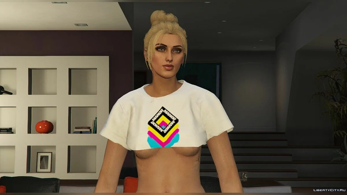 Короткий топ для женского персонажа / GTA 5