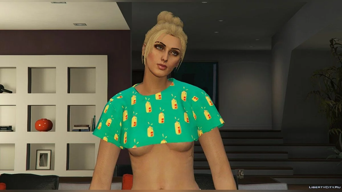 Короткий топ для женского персонажа / GTA 5