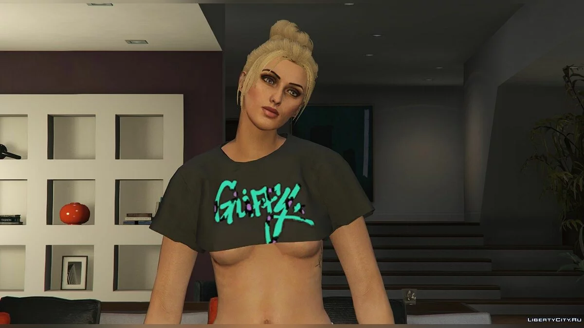 Короткий топ для женского персонажа / GTA 5