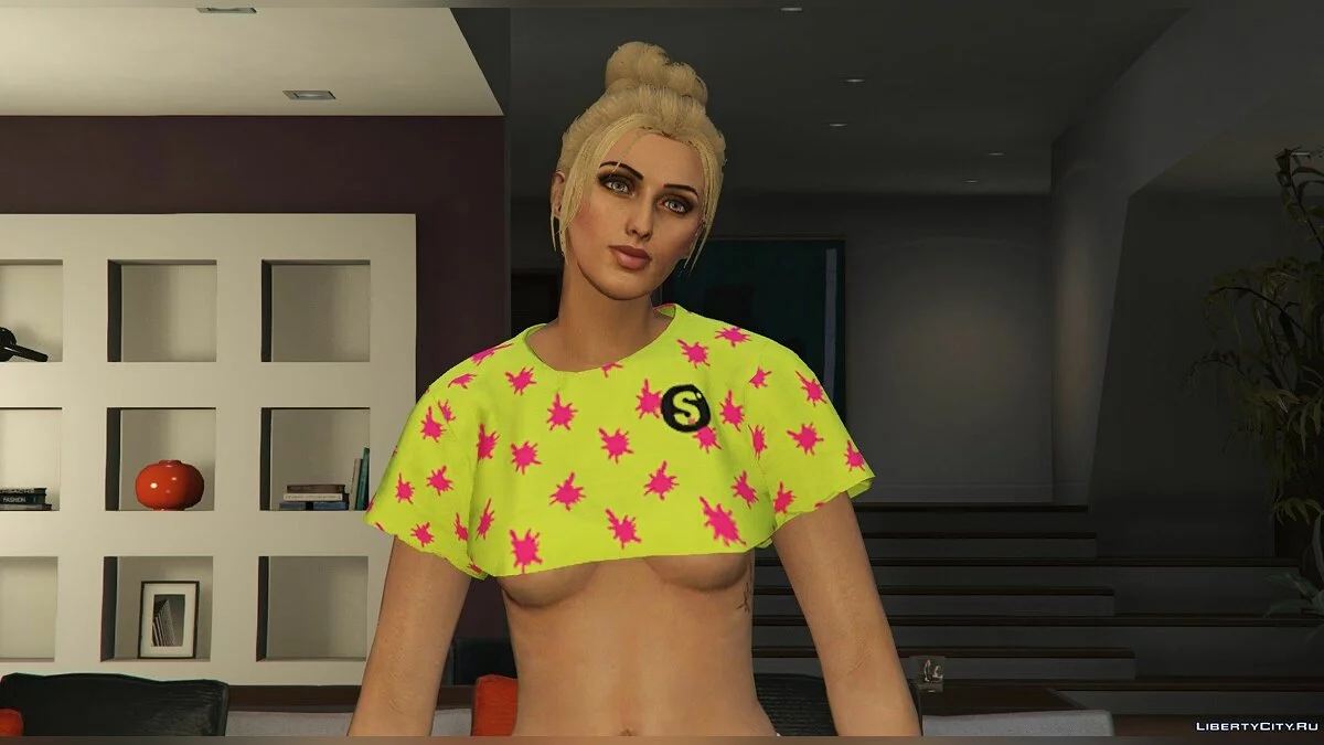Короткий топ для женского персонажа / GTA 5