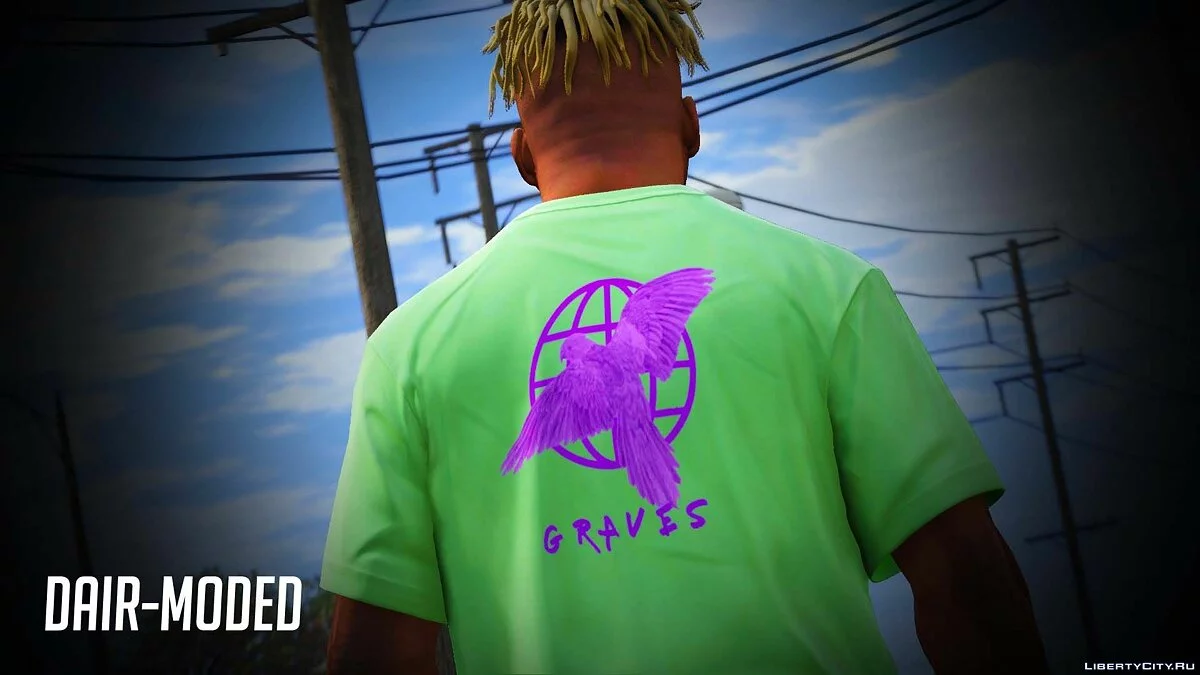Набор футболок с логотипом фирмы Graves / GTA 5
