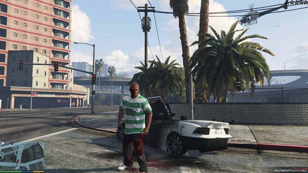 Футболка Glasgow Celtic для Франклина / GTA 5
