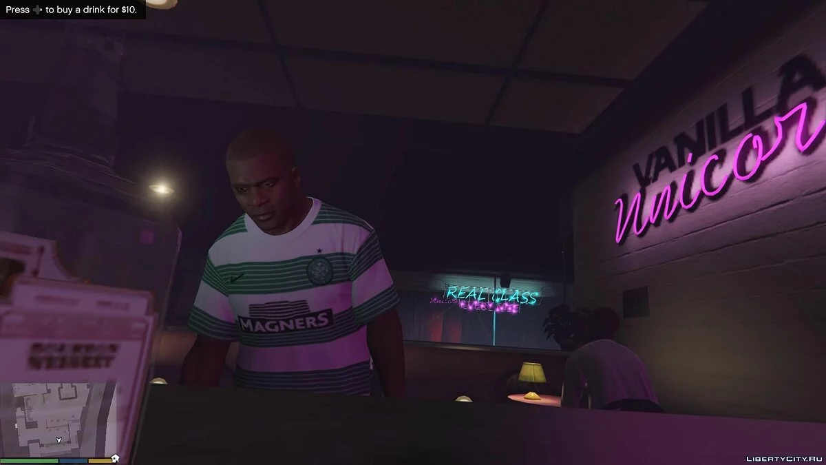 Футболка Glasgow Celtic для Франклина / GTA 5