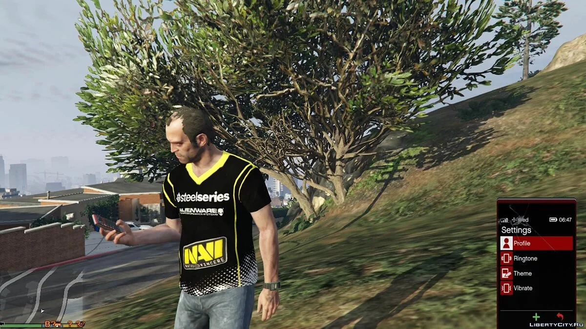 Футболка Natus Vincere для Тревора / GTA 5