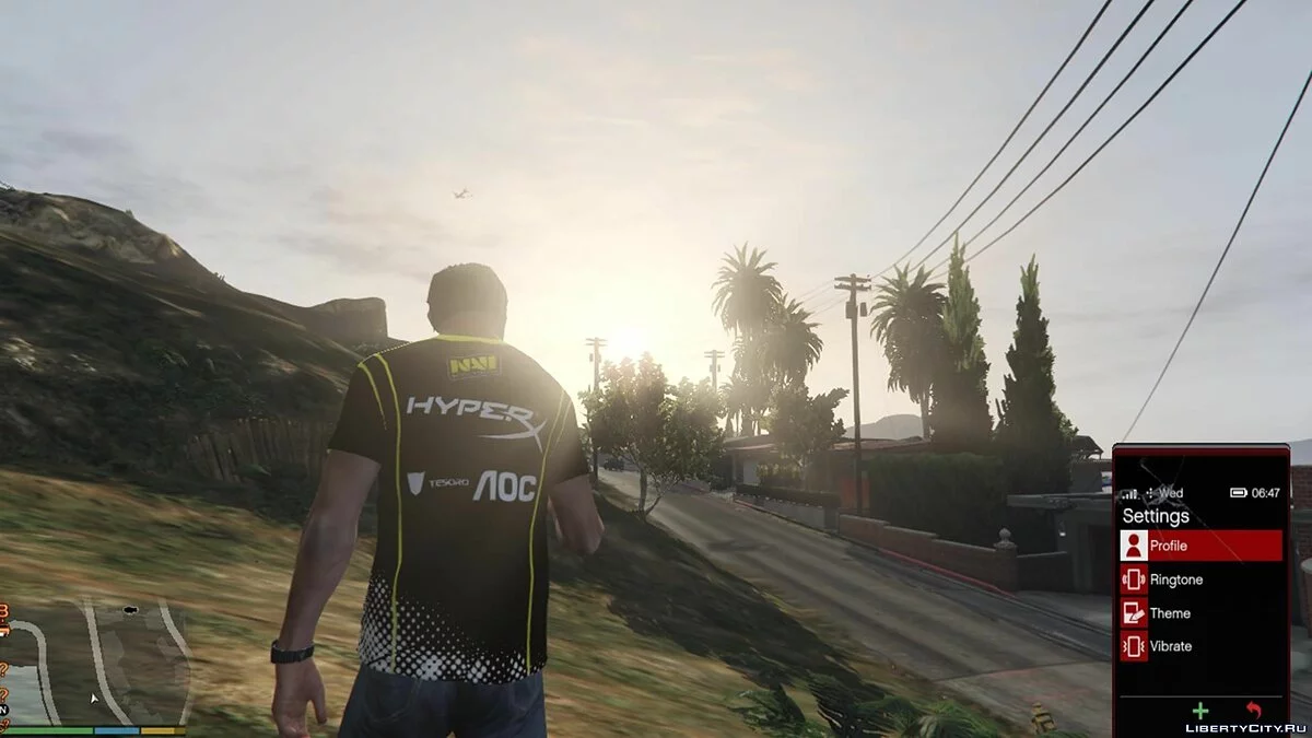Футболка Natus Vincere для Тревора / GTA 5