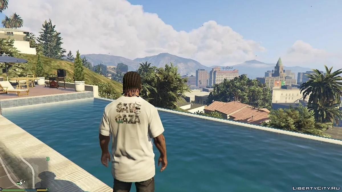 Футболка "Save Gaza" / GTA 5