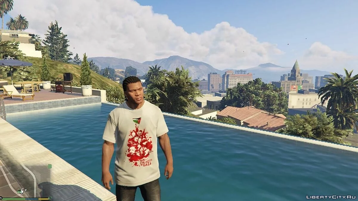 Футболка "Save Gaza" / GTA 5