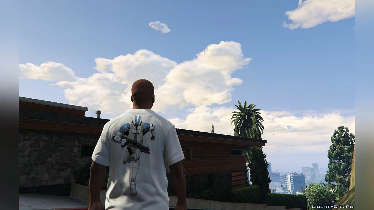 Футболка "Star Wars" для Франклина / GTA 5