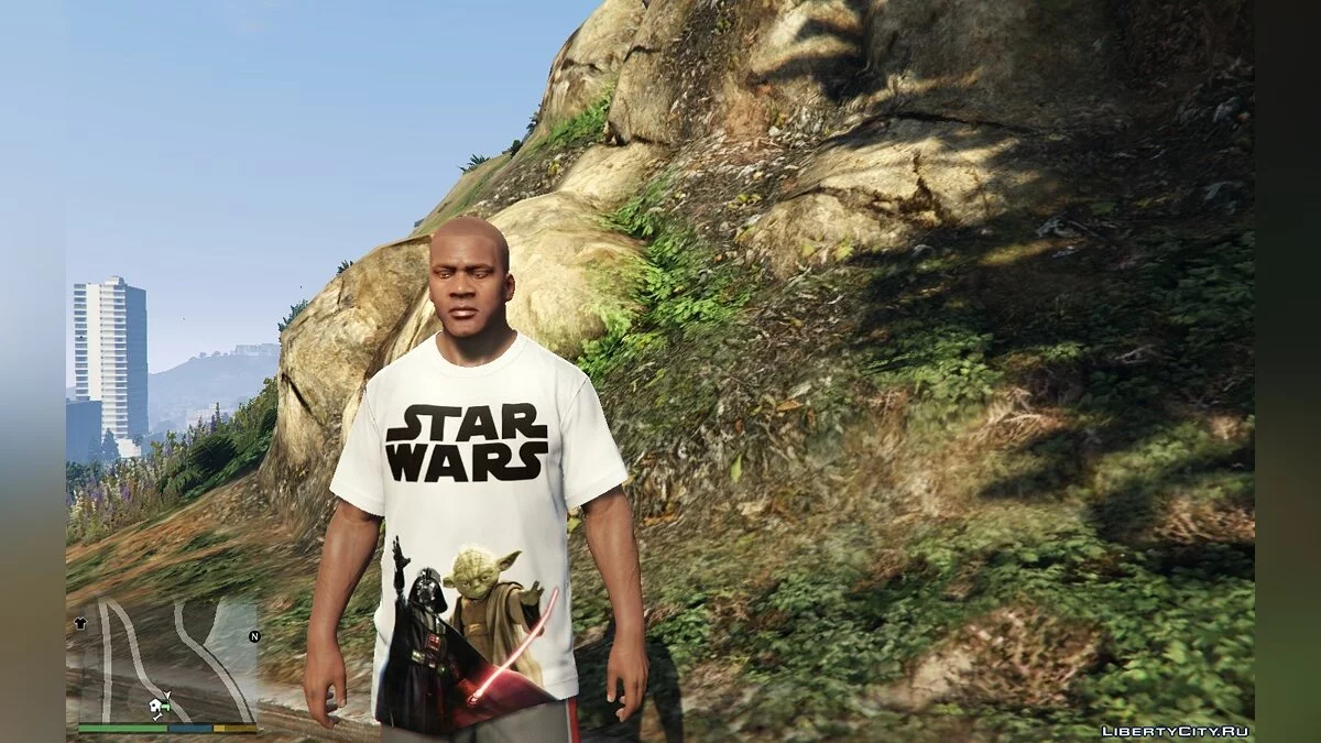 Футболка "Star Wars" для Франклина / GTA 5