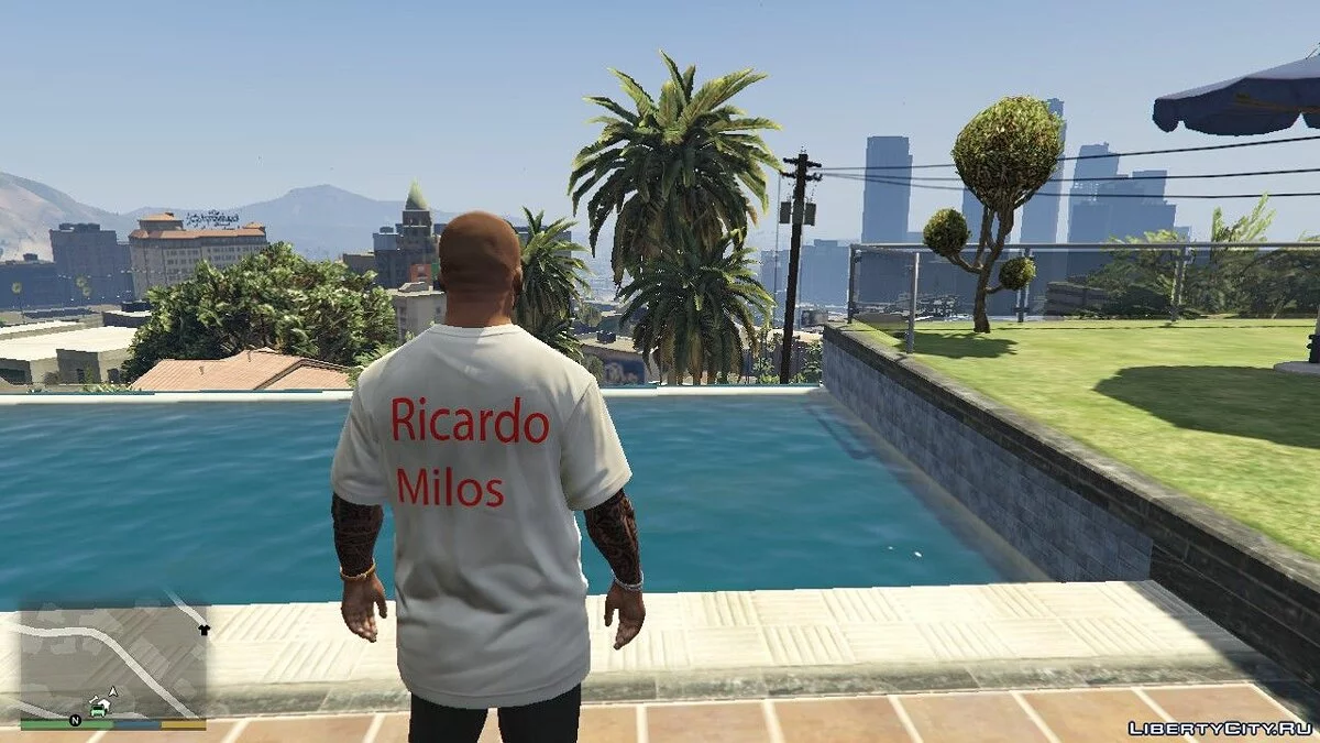 Футболка с изображением Рикардо Милоса / GTA 5