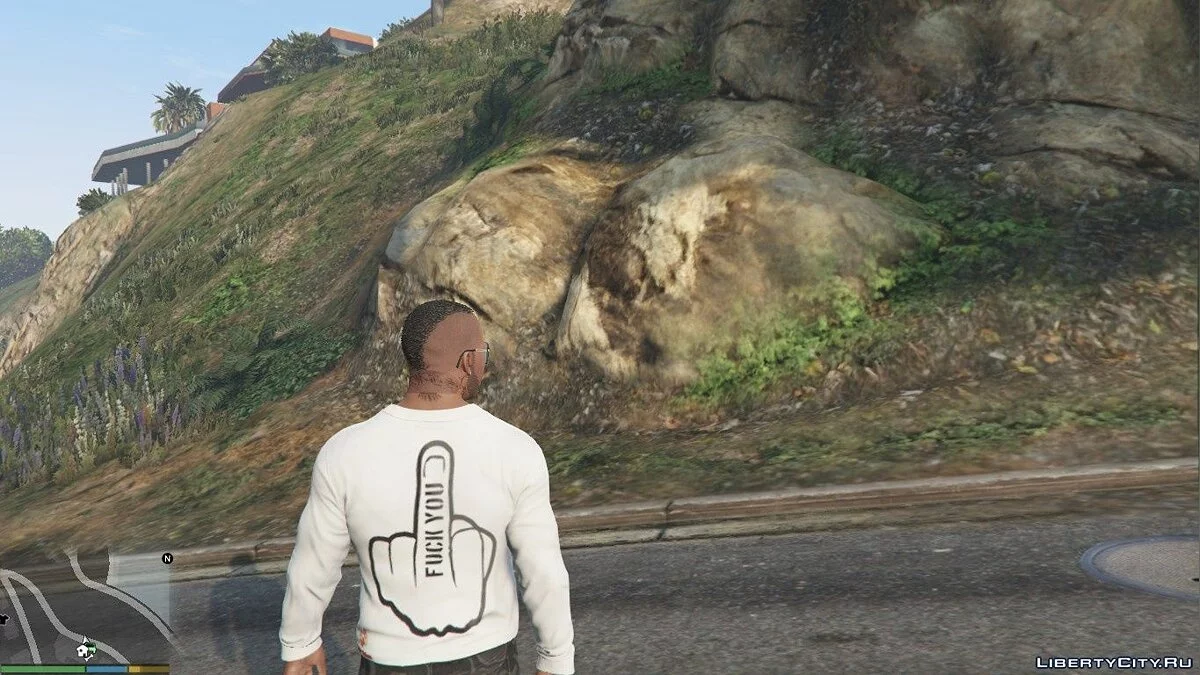 Футболка с логотиопом F**k you / GTA 5