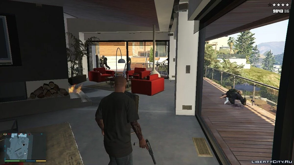 Футболка с логотипом Brazzers для Франклина / GTA 5