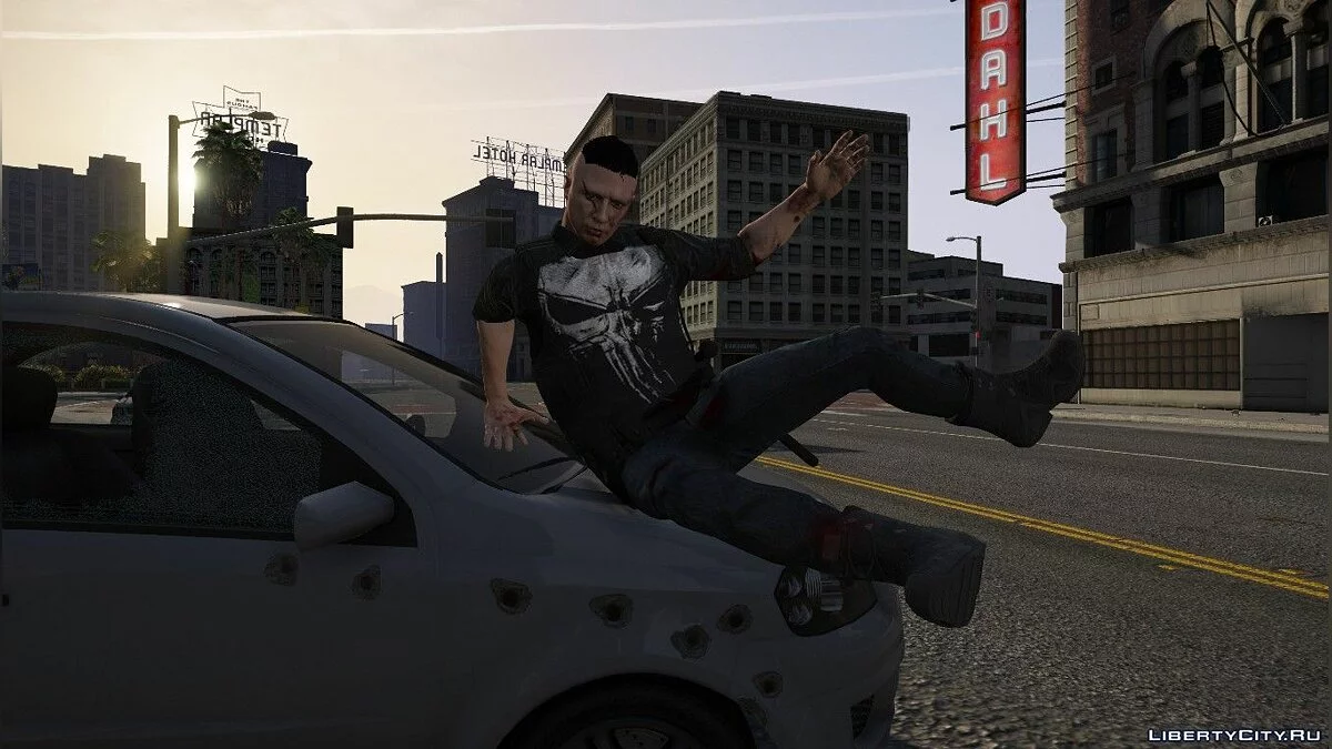 Футболка с логотипом Карателя / GTA 5