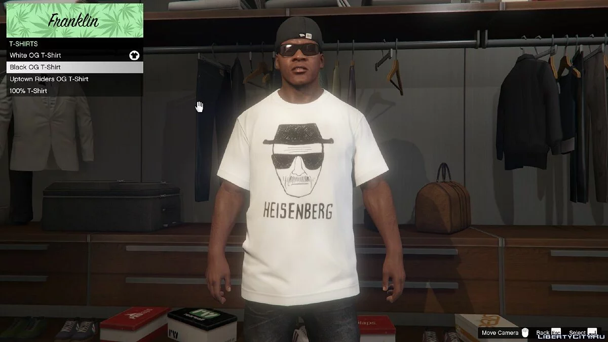 Футболки Breaking Bad для Франклина / GTA 5