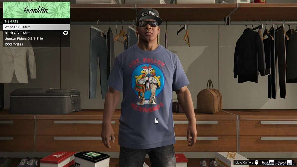 Футболки Breaking Bad для Франклина / GTA 5