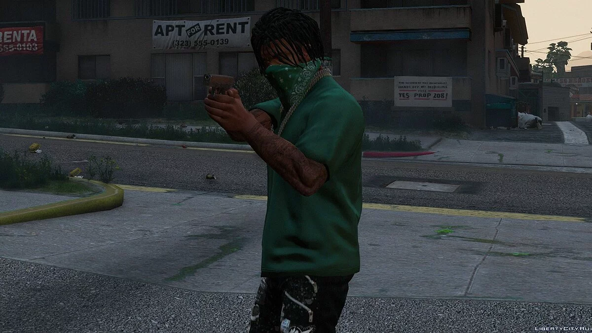 Крутая футболка для Франклина / GTA 5