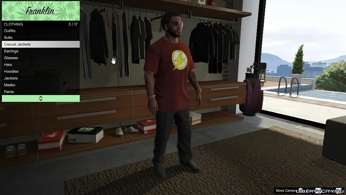 Пак футболок супергероев для Франклина / GTA 5